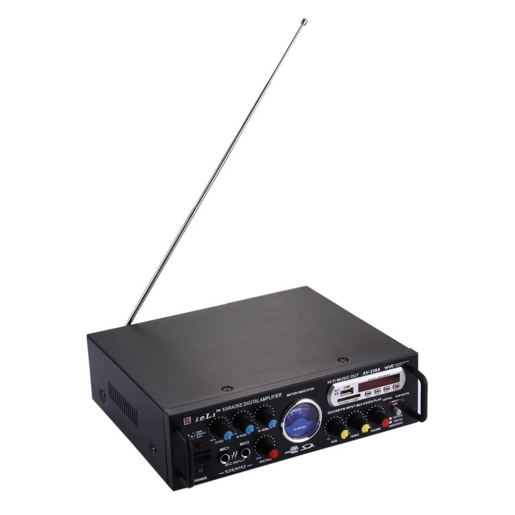 AV-339A 2CH HiFi Stereo Audio Amplifier