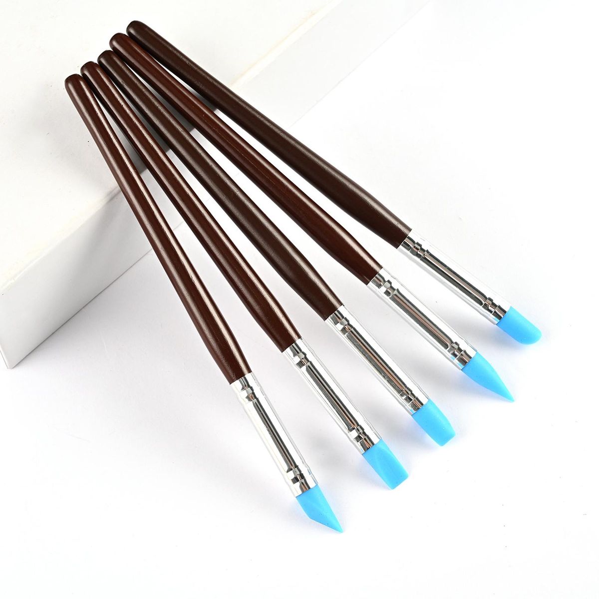 5Pcs Silicone Clay Sculpting Tool For Gift Sculpture Nail