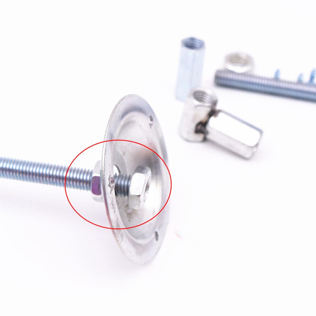 Clay Model Stand Combine Metal Pipe Doll Support