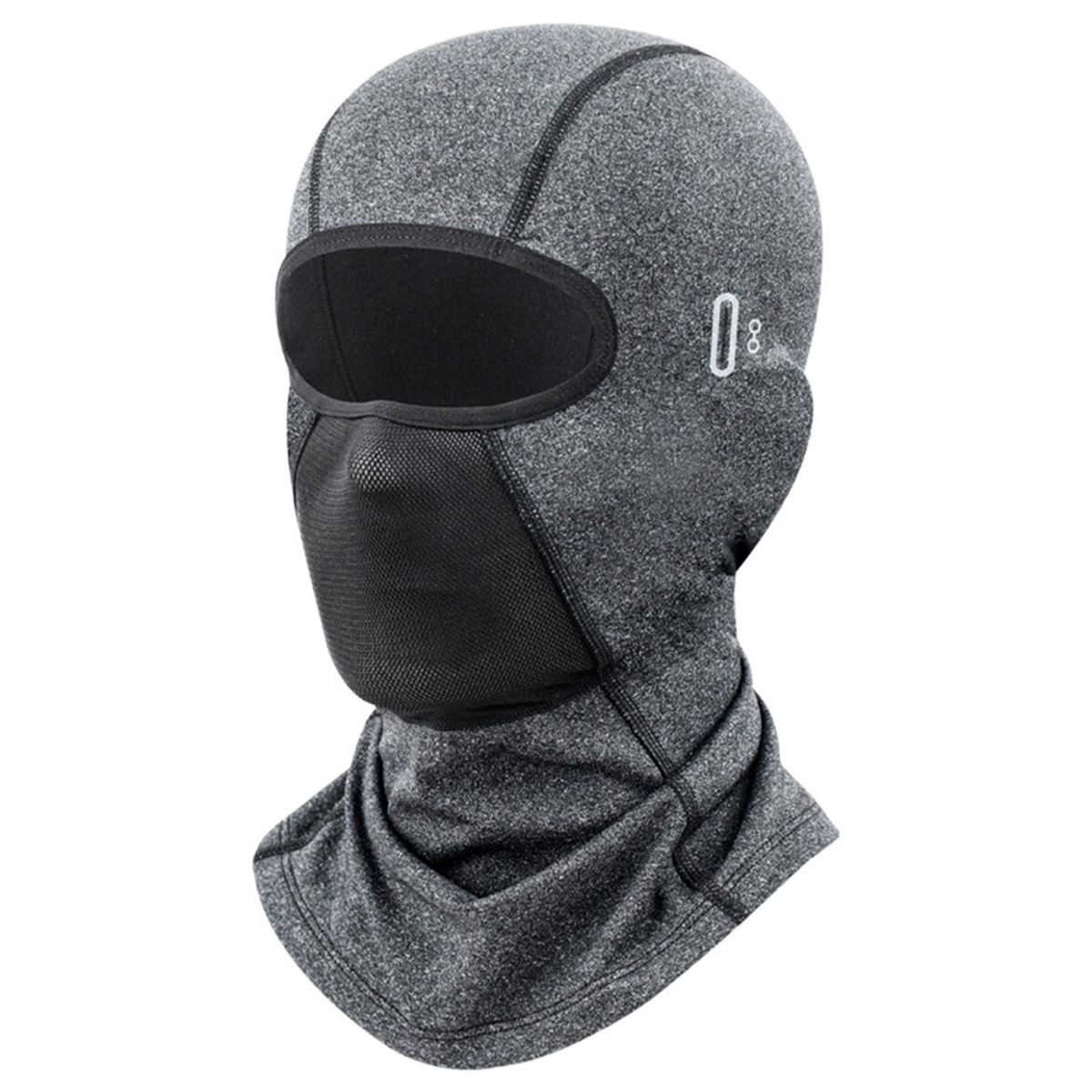 Head Neck Warmer Motorcycle Head Face Neck Cover Dark Gray