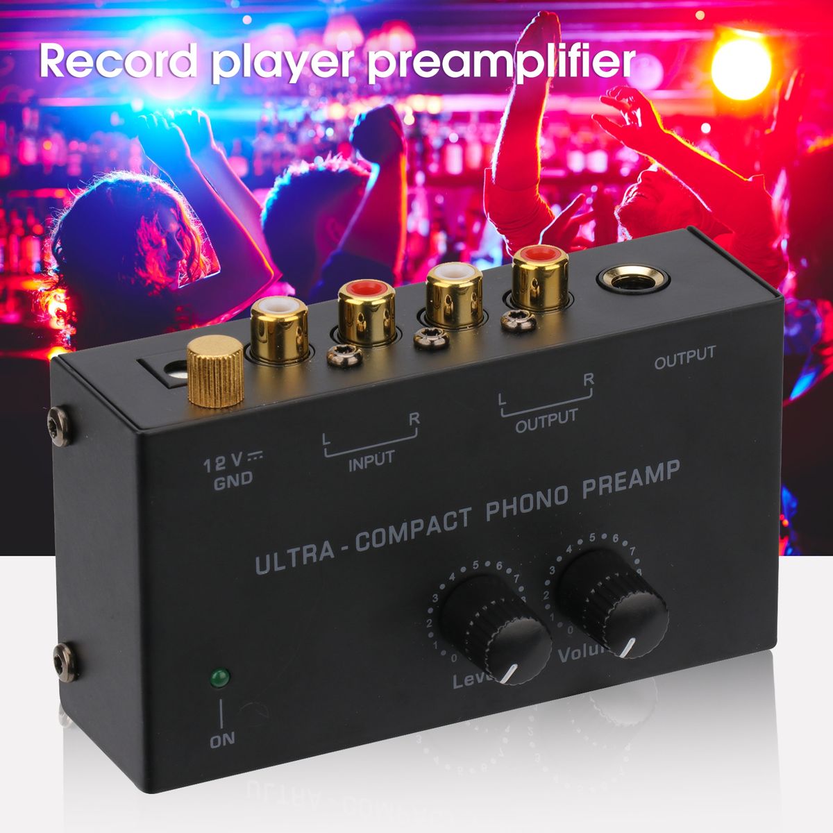 Phono Preamplifier   High Fidelity Sound Turntable AU Plug