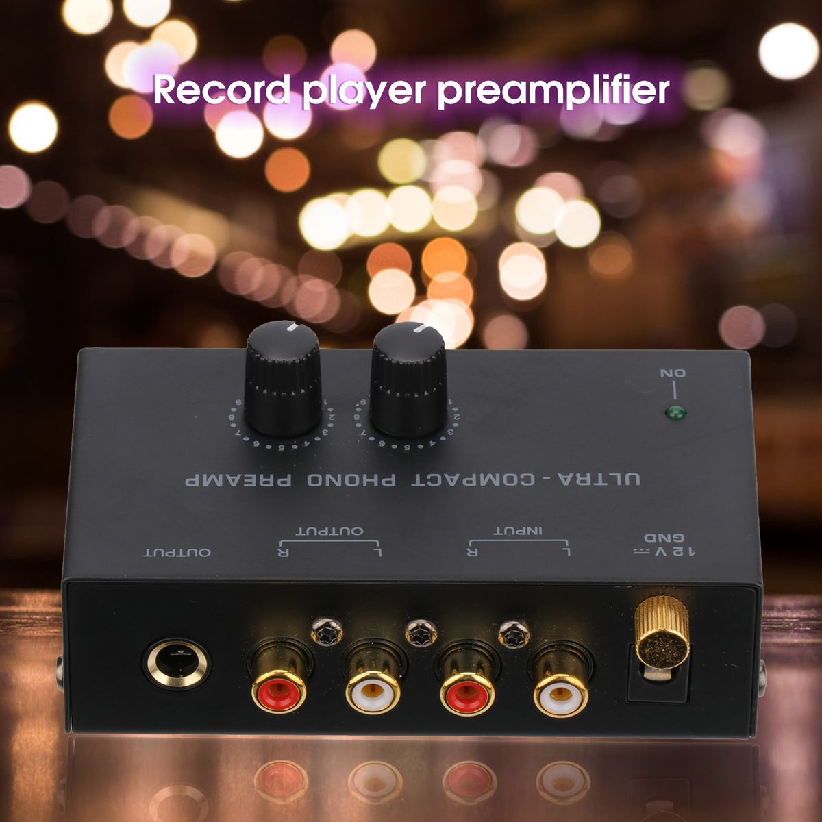 Phono Preamplifier   High Fidelity Sound Turntable AU Plug