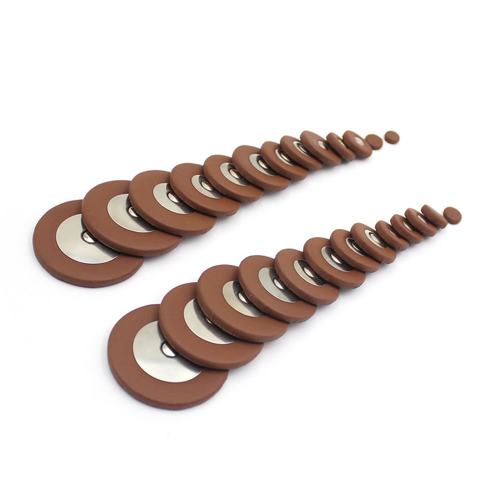 26 Pieces Of Sax Leather Pads Replacement For Alto Saxophone