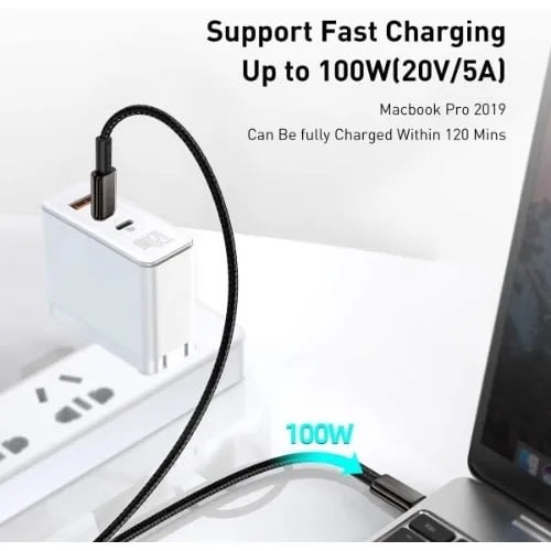 Usb C To Usb C Cable 100w 20v/5a Cable
