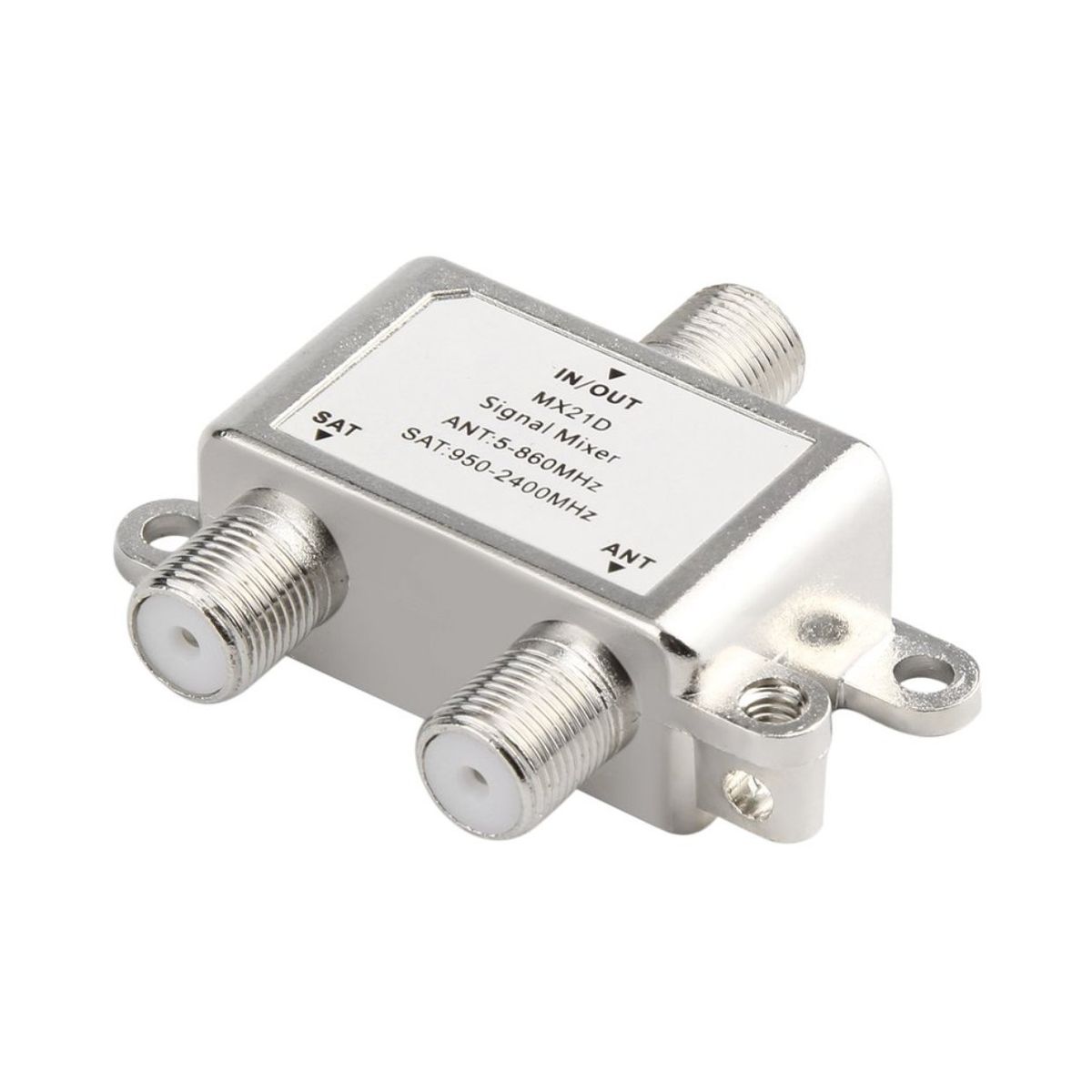 2 Ways Satellite Splitter TV Signal Cable Mixer SAT/ANT Diplexer
