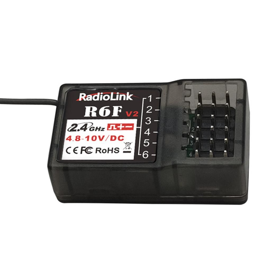 3X 6 Channel R6F Receiver For RC6GS V2/RC4GS RC4G T8S Transmitter RC