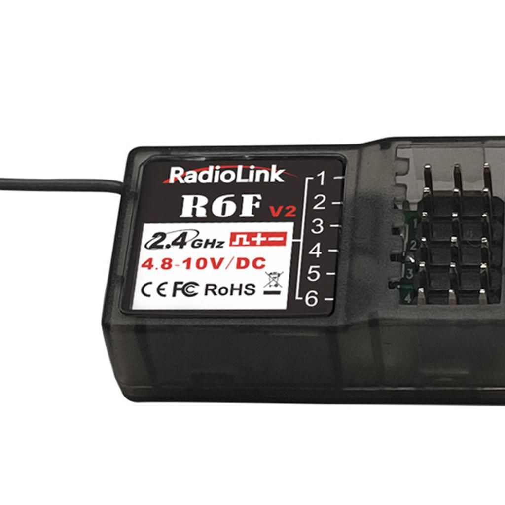 3X 6 Channel R6F Receiver For RC6GS V2/RC4GS RC4G T8S Transmitter RC