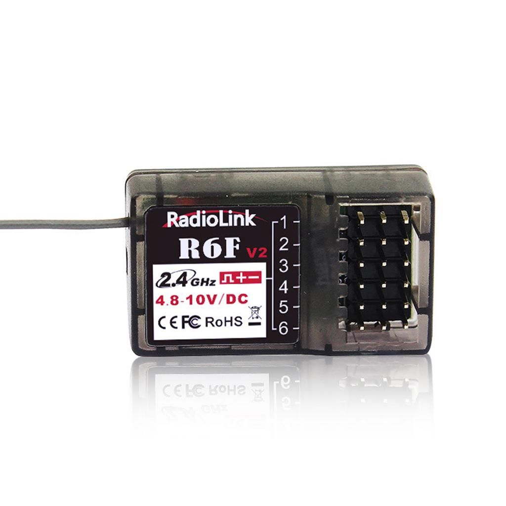 3X 6 Channel R6F Receiver For RC6GS V2/RC4GS RC4G T8S Transmitter RC
