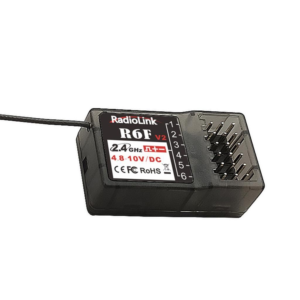 3X 6 Channel R6F Receiver For RC6GS V2/RC4GS RC4G T8S Transmitter RC