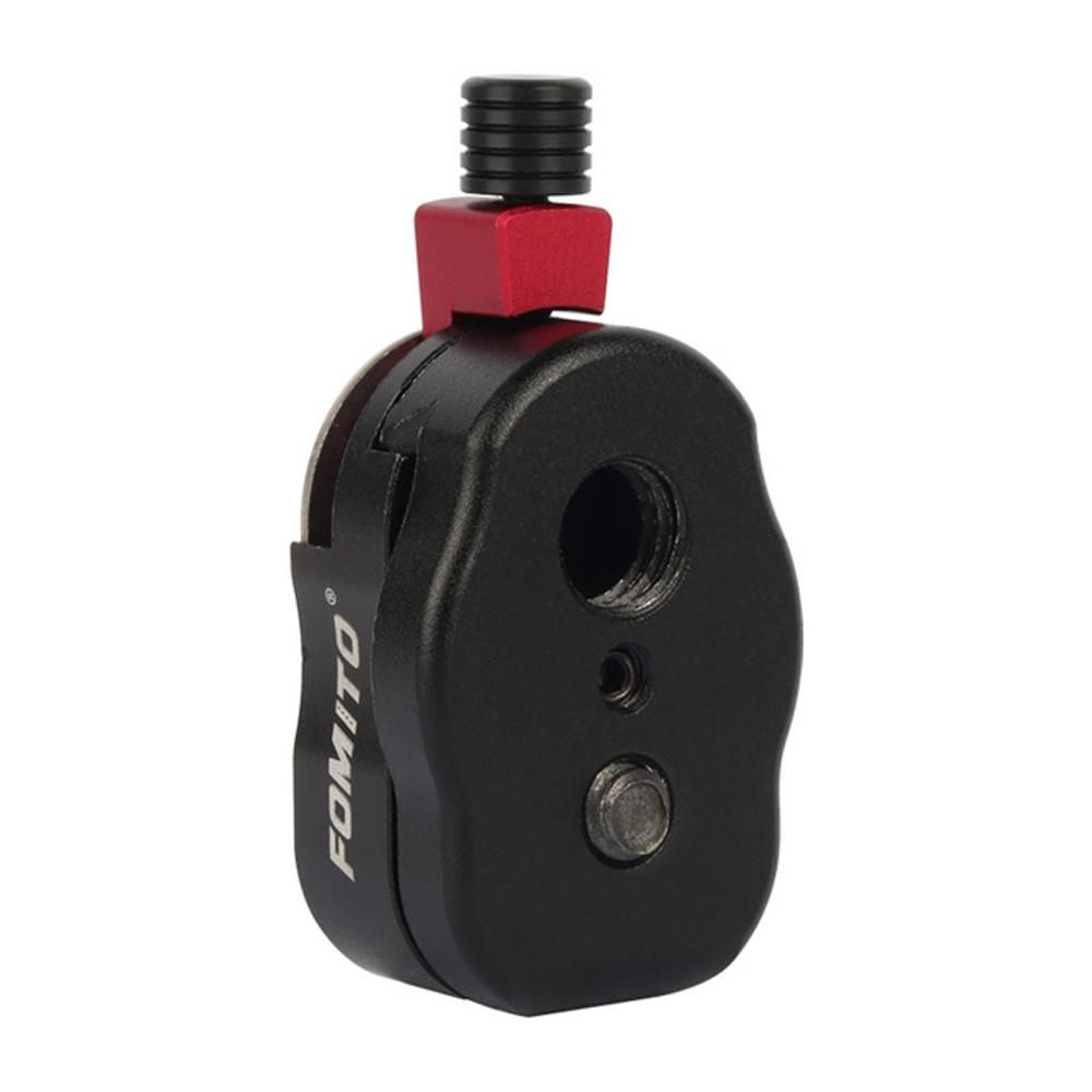 Mini Quick Release Plate With 3/8 Inch Screw Hole and & 1/4 Inch Screw for Monitors DSLR Cameras & Other Cameras