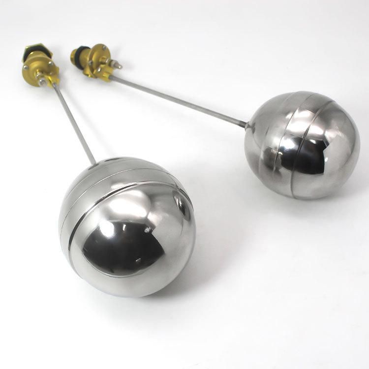 Adjustable Stainless Steel Float Valve Large Flow Copper Valve Body Automatic Switch Water Level Controller Water Tower Water Tank 4 Points