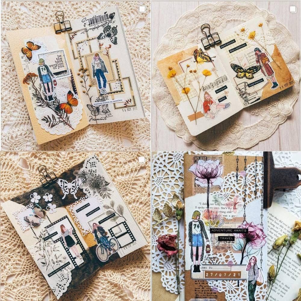 101 Pcs People Stickers for Journaling Scrapbooking,Urban