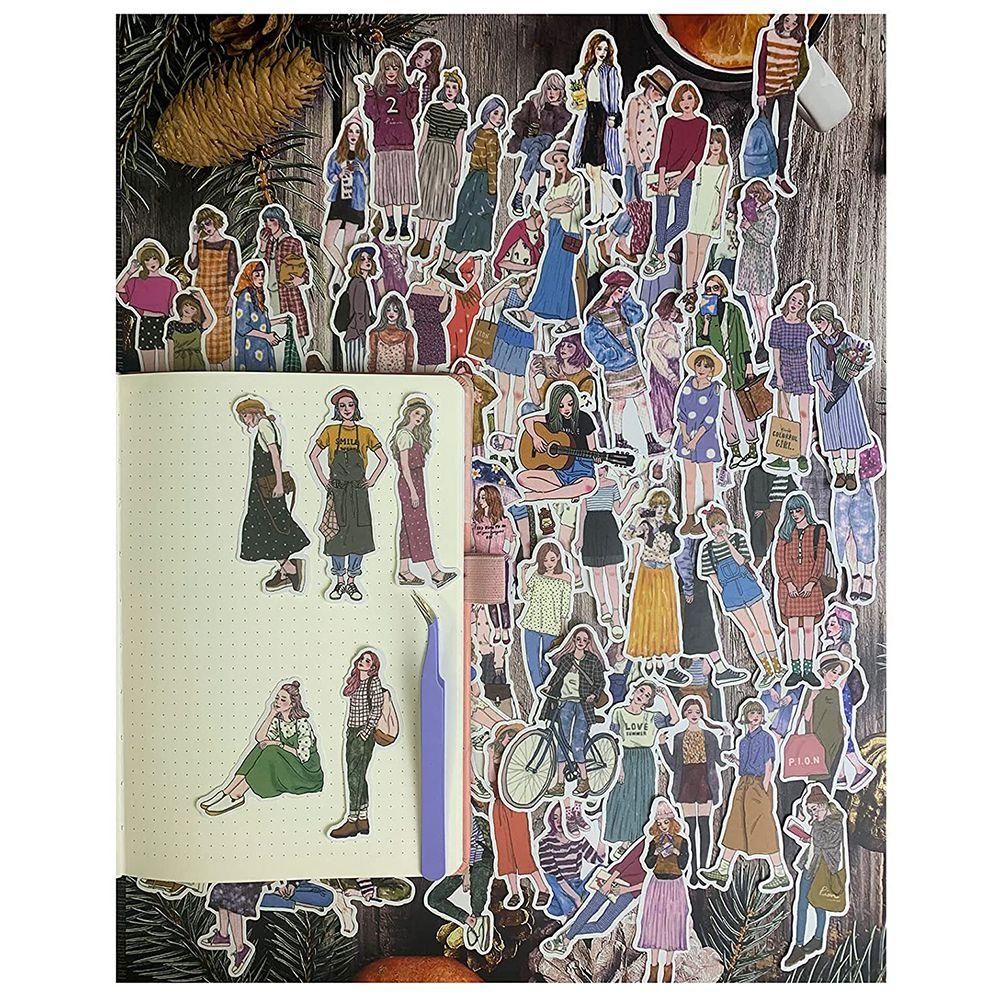 101 Pcs People Stickers for Journaling Scrapbooking,Urban
