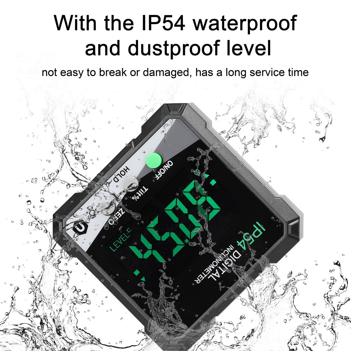 360 Degree Angle Protractor Portable Digital Inclinometer