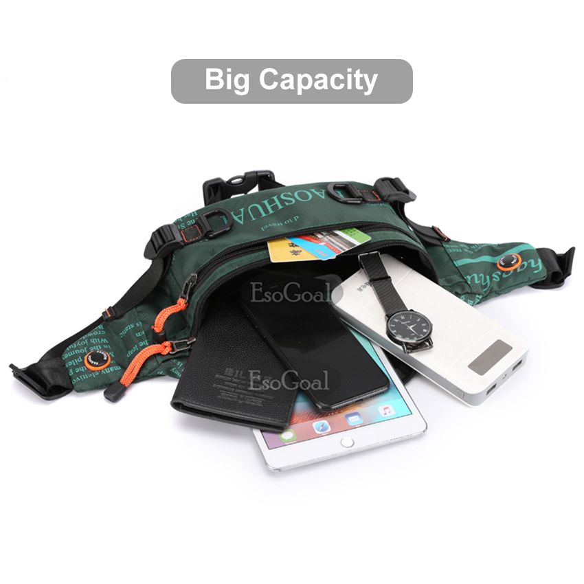EsoGoal Men Pouch Waist Pack Crossbody Sling Shoulder Bag