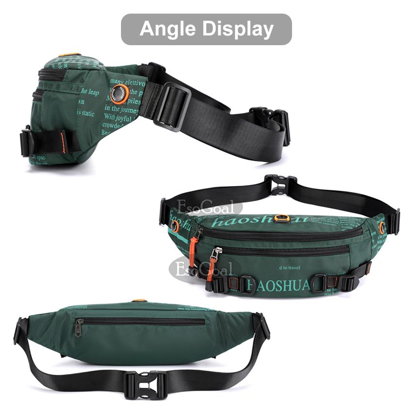 EsoGoal Men Pouch Waist Pack Crossbody Sling Shoulder Bag