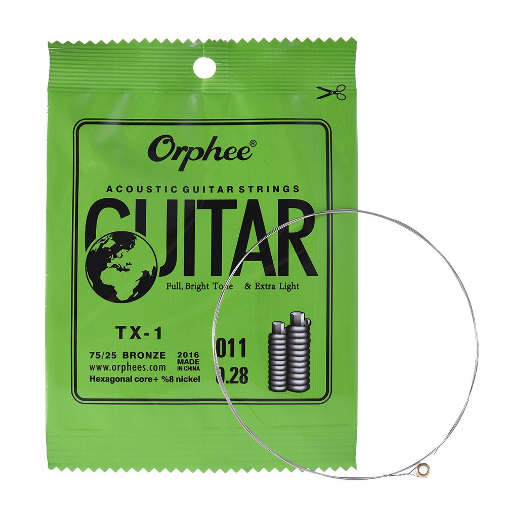 TX-1 Single String Replacement For Acoustic Folk