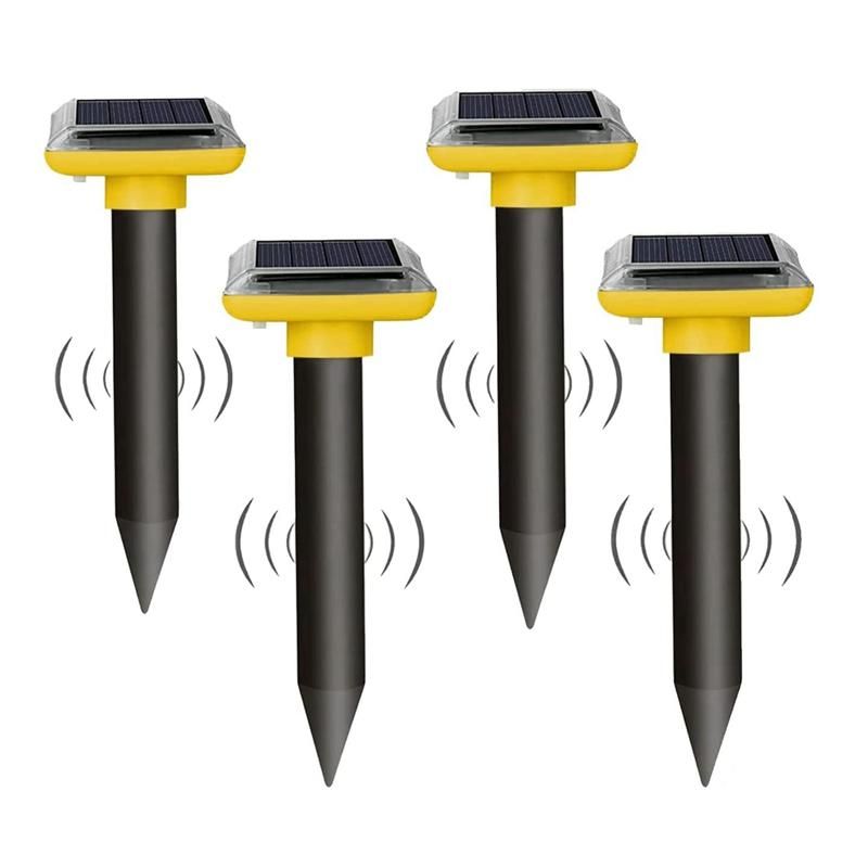Solar Mole Repellent, Mole Repellent, Ultrasonic Mole