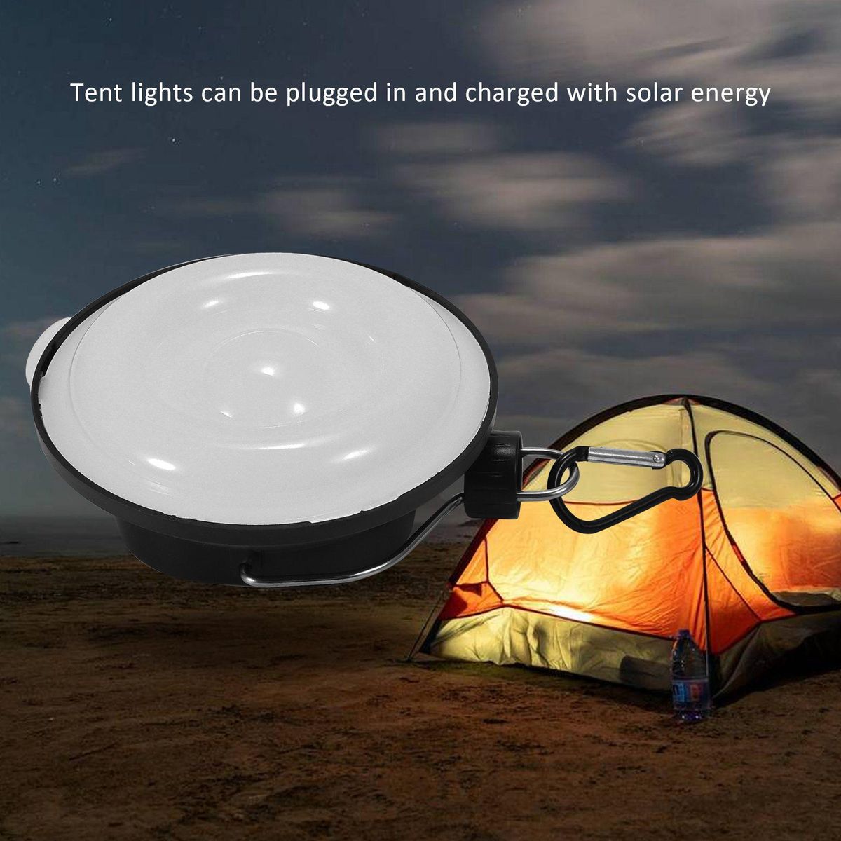 Solar Charging Led Tent Light Usb Charging Camping Light 28L