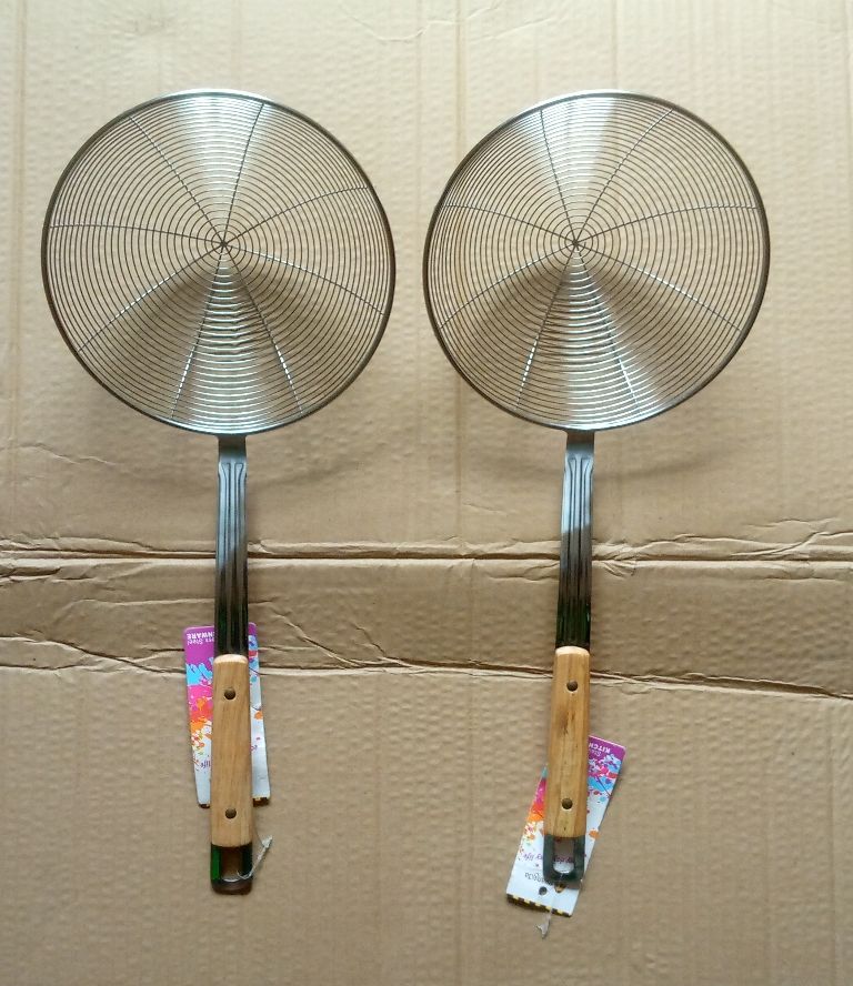 Stainless Steel Strainer Sifter Colander Sieve- 2 Sets