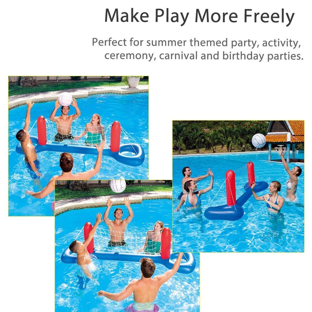 Inflatable Volleyball Net 96.1 X 25.2 Inch Volleyball