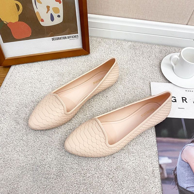 Sandals Rain Shoes Low-top Rain Boots Women's Non-slip Rubber Shoes