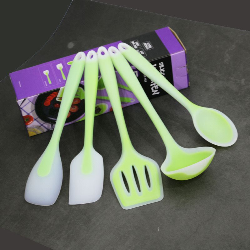 5pcs Silicone Kitchen Utensil Set