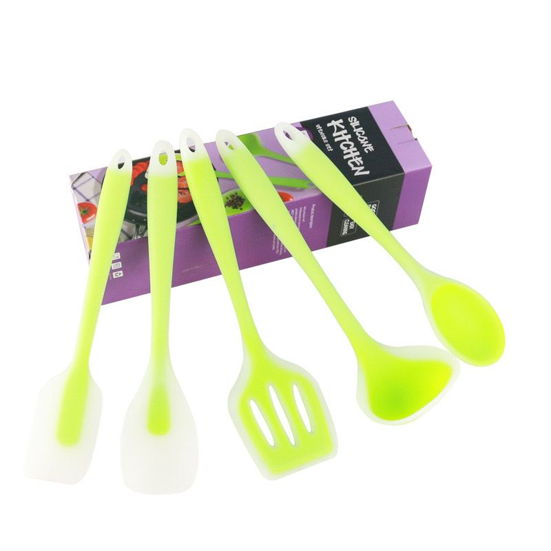 5pcs Silicone Kitchen Utensil Set