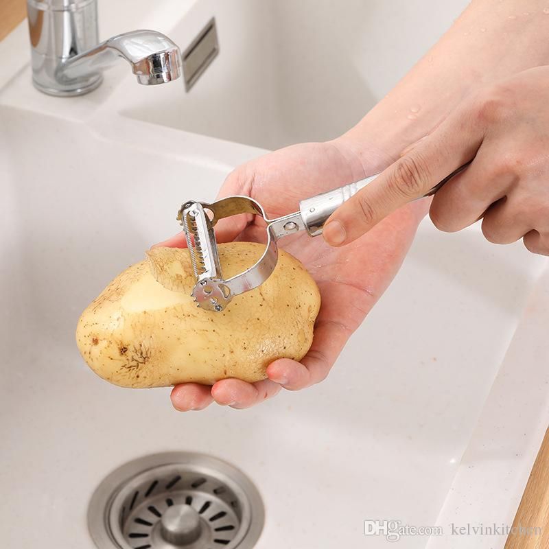Yam/Potato/Cucumber/Carrot Peeler - Silver