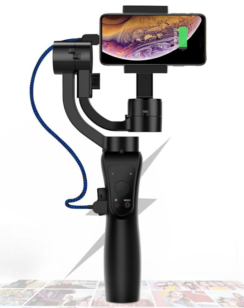 Mobile Phone 3-axis Gyro Handheld Gimbal Stabilizer