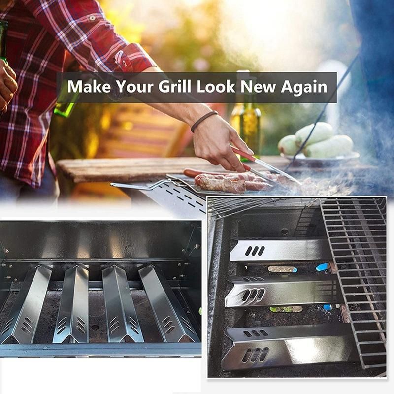 4PCS Heat Plates Grill Repment Part for Expert Grill Parts Heat Tents Grill Accessories Burner Grill Parts