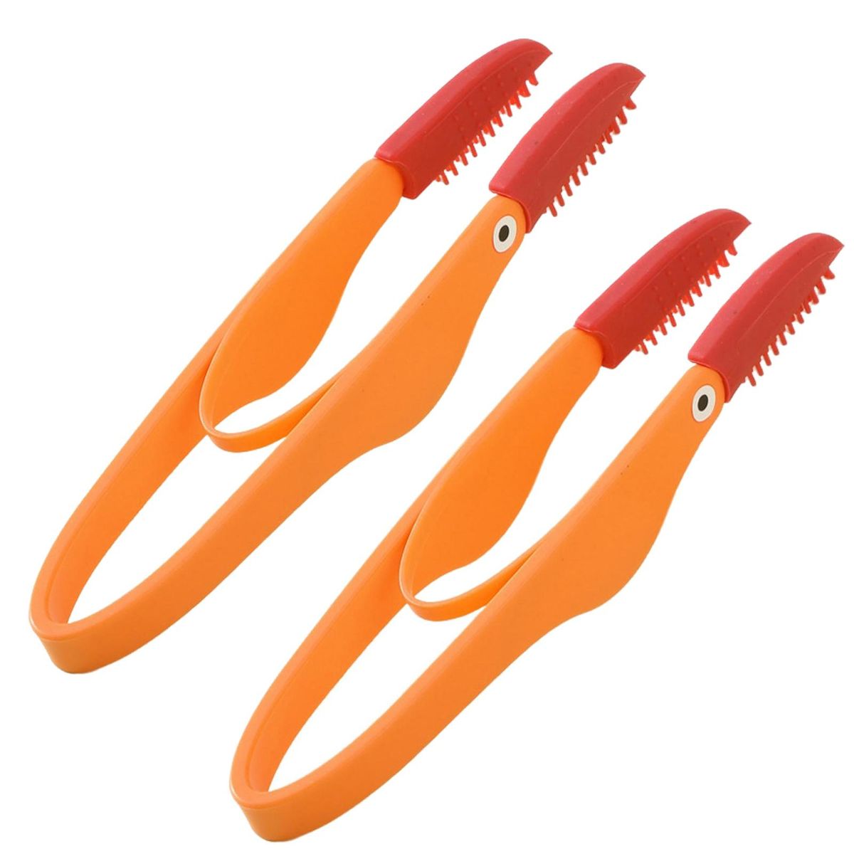 Cat Tear Stain Comb Furry Friends Eye Grooming Set Gentle for Cats Orange