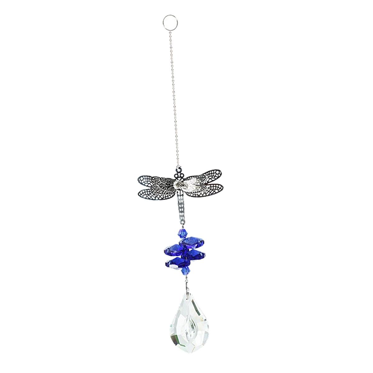 Crystal  Glass Ball Hanging  Wedding  Blue
