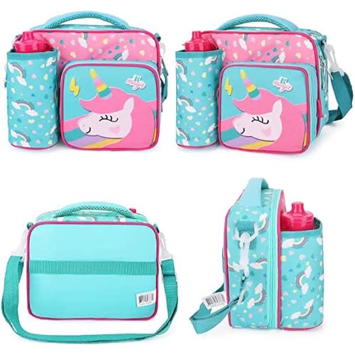 Girls Unicorn Lunch Bag