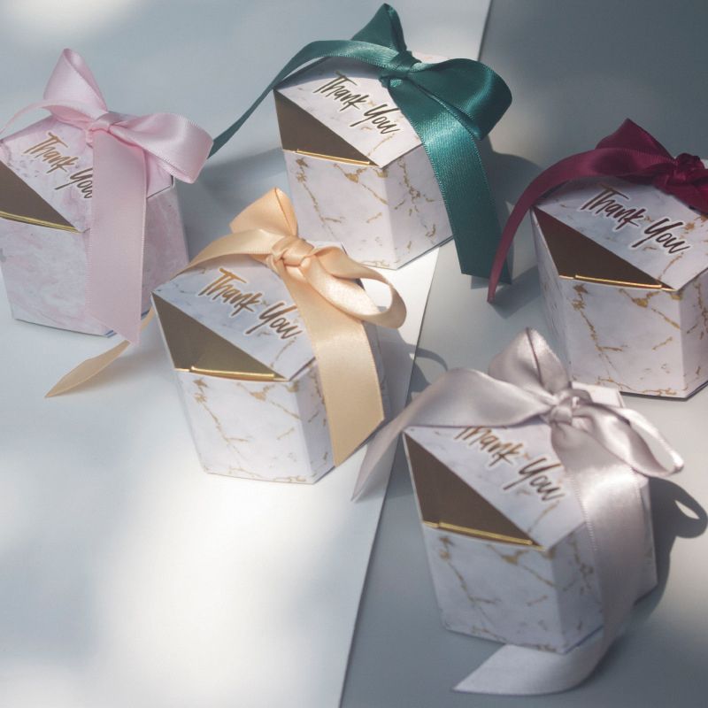 20PCS Wedding Party Gifts Candy Boxes