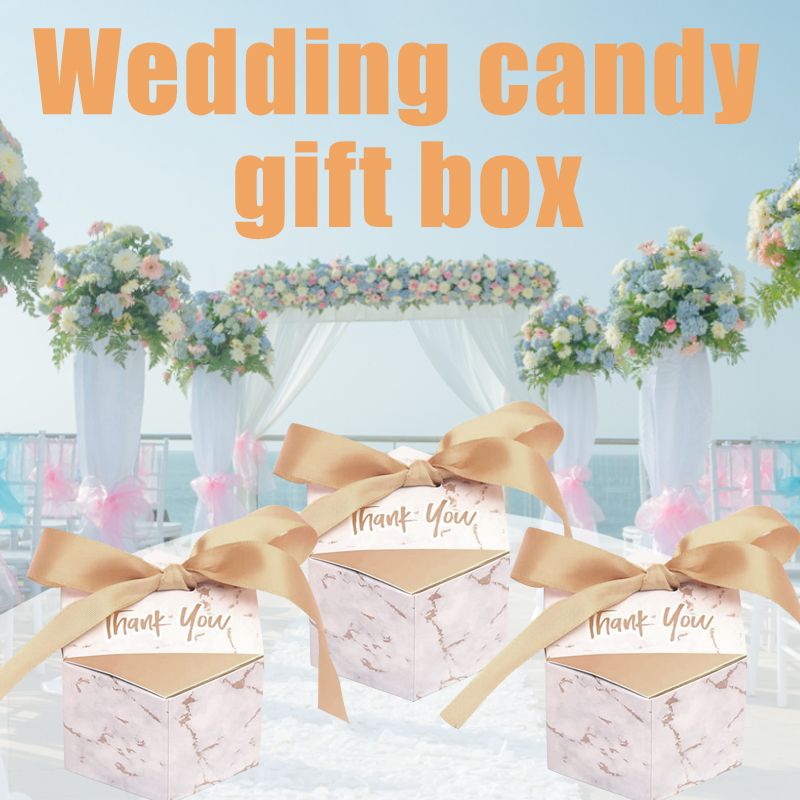 20PCS Wedding Party Gifts Candy Boxes