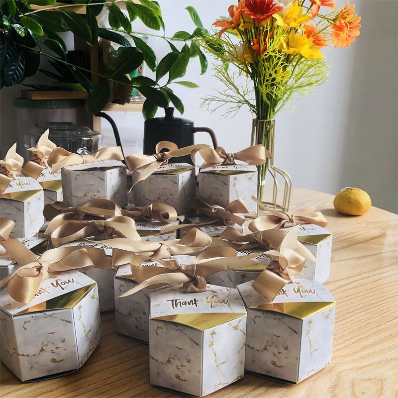 20PCS Wedding Party Gifts Candy Boxes