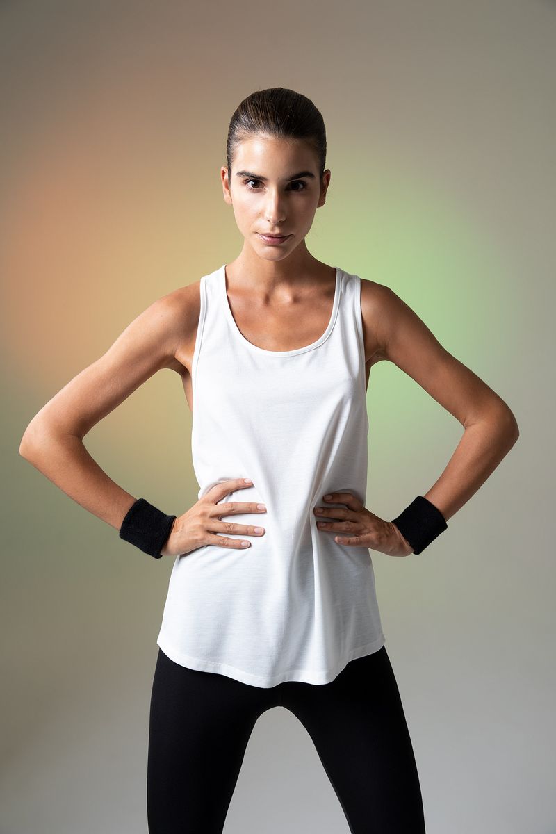 Woman Standart Fit Knitted Athlete-Ecru