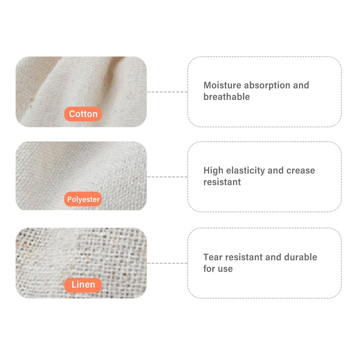 10PCS Canvas Bag Handbag Large Capacity Solid Color Foldable Reusable Lightweight Shopping Bag Cloth Bag Tote Bag
