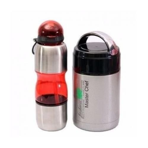 Master Chef Children Back To School Food Flask & Waterbottle