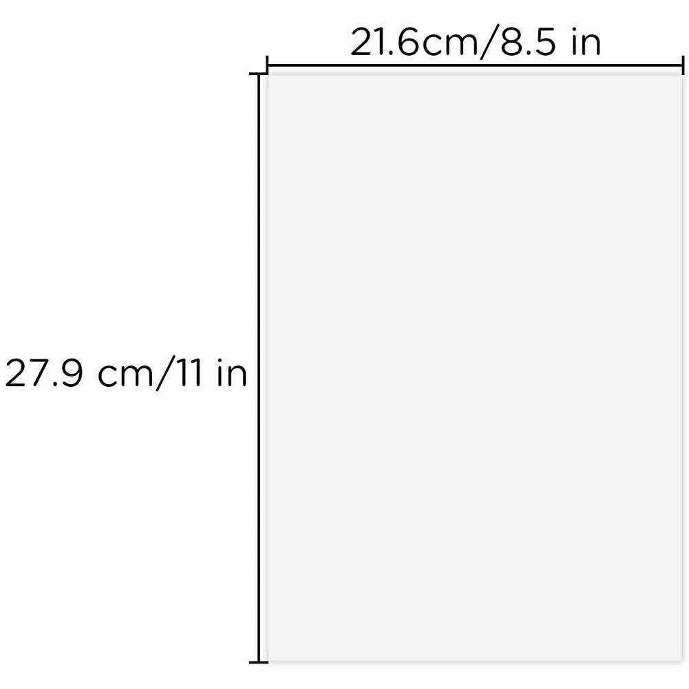 25 Sheets Printable Vinyl Sticker Paper Self-Adhesive