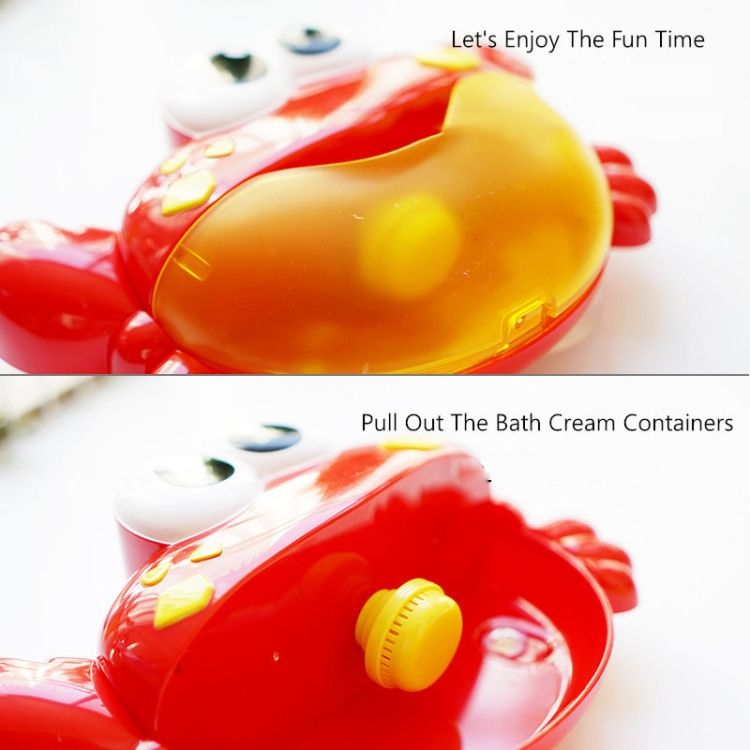 Bubble Crab Baby Bath Toy With 12 Songs