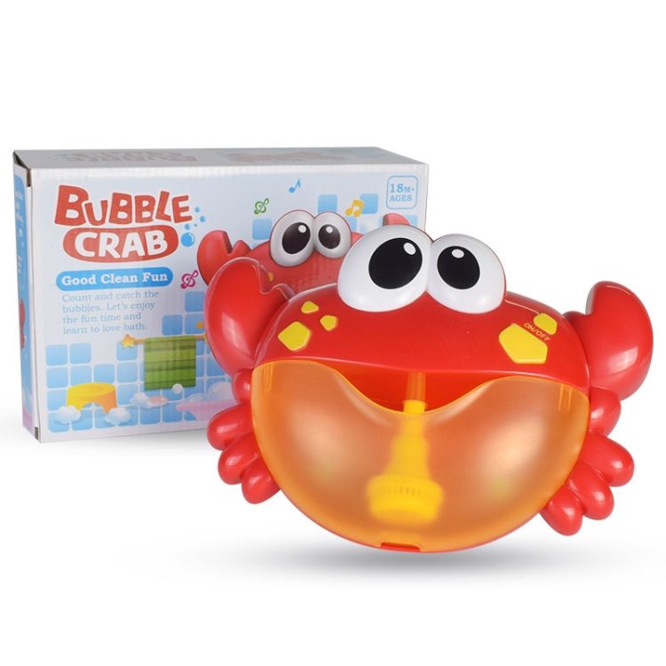 Bubble Crab Baby Bath Toy With 12 Songs