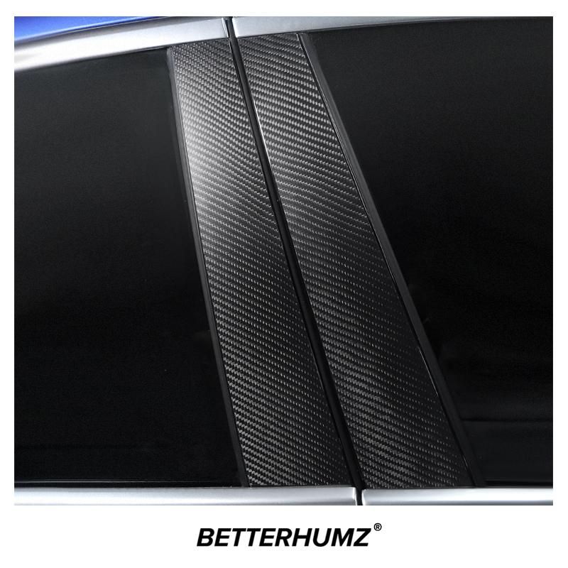 Carbon Fiber For BMW F30 F20 G20 E90 F10 E60 G30 E46 E61 X5 E70 X1 X3 Car Body B C Pillars Post Cover Trim Decoration Stickers