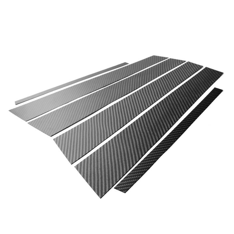 Carbon Fiber For BMW F30 F20 G20 E90 F10 E60 G30 E46 E61 X5 E70 X1 X3 Car Body B C Pillars Post Cover Trim Decoration Stickers