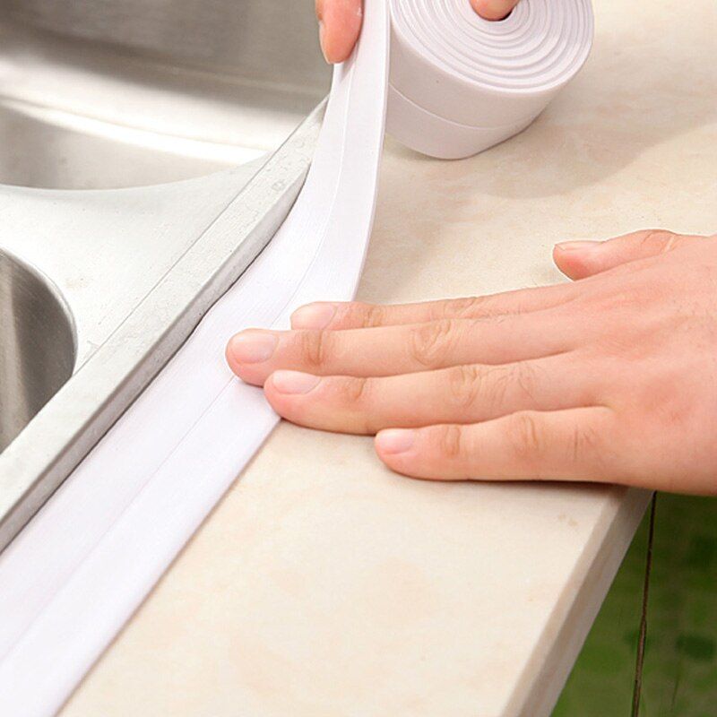 Bathroom Shower Sink Sealing Strip Tape 3.2mX38mm