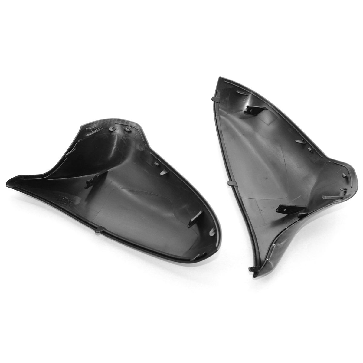 Add On Dry Carbon Fiber Mirror Cover Cap Replacement For BMW