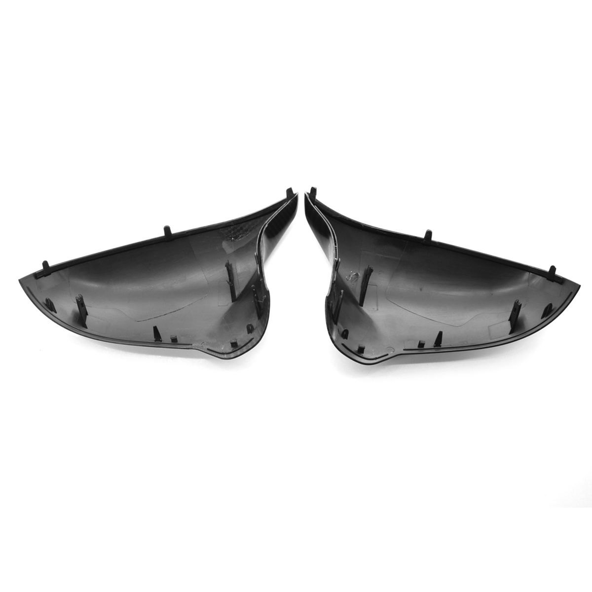 Add On Dry Carbon Fiber Mirror Cover Cap Replacement For BMW