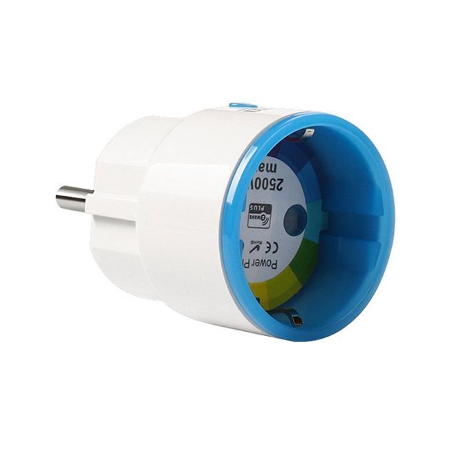 NAS-WR01ZE Z-Wave Smart Power Plug EU Plug So Ket Repeater Extender Outlet-White-EU