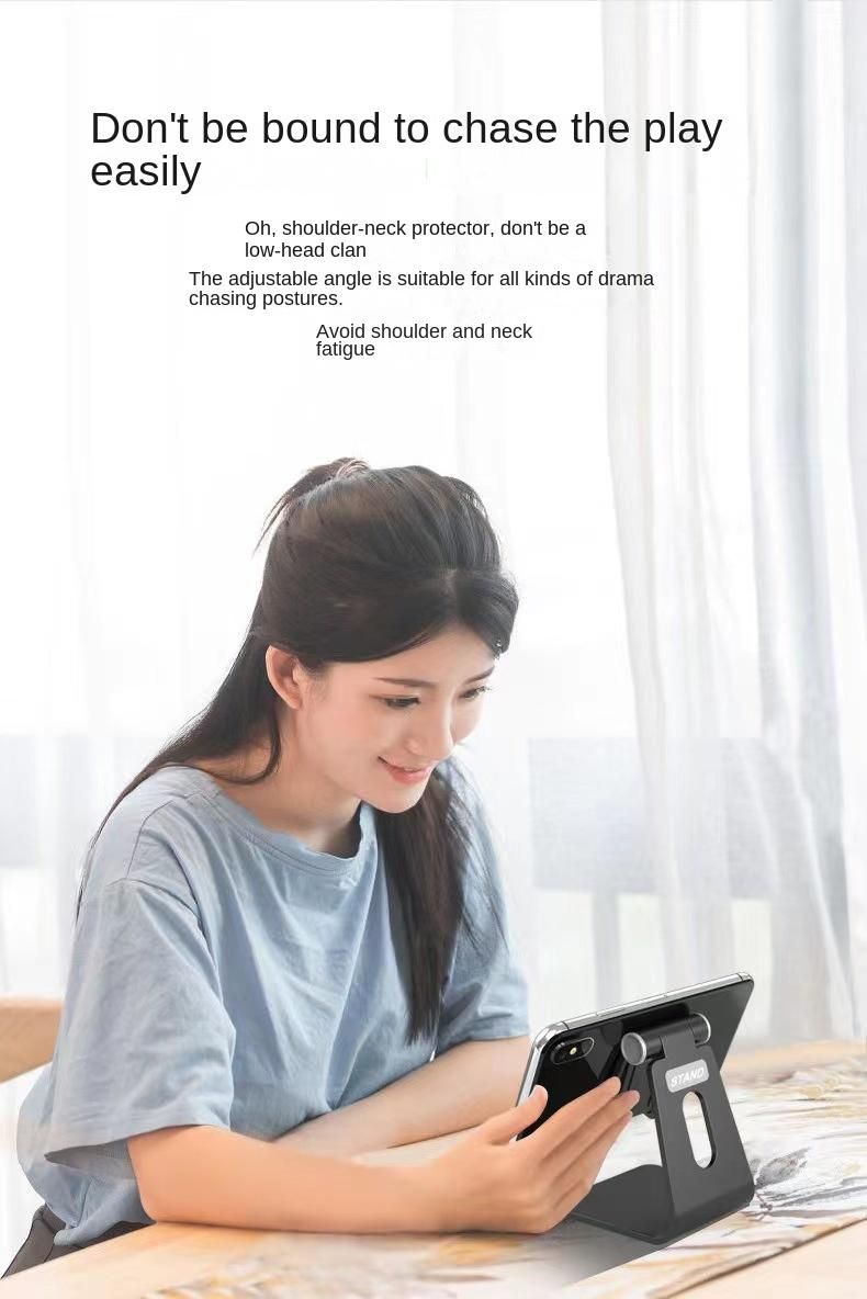 Phone stand Foldable retractable stand